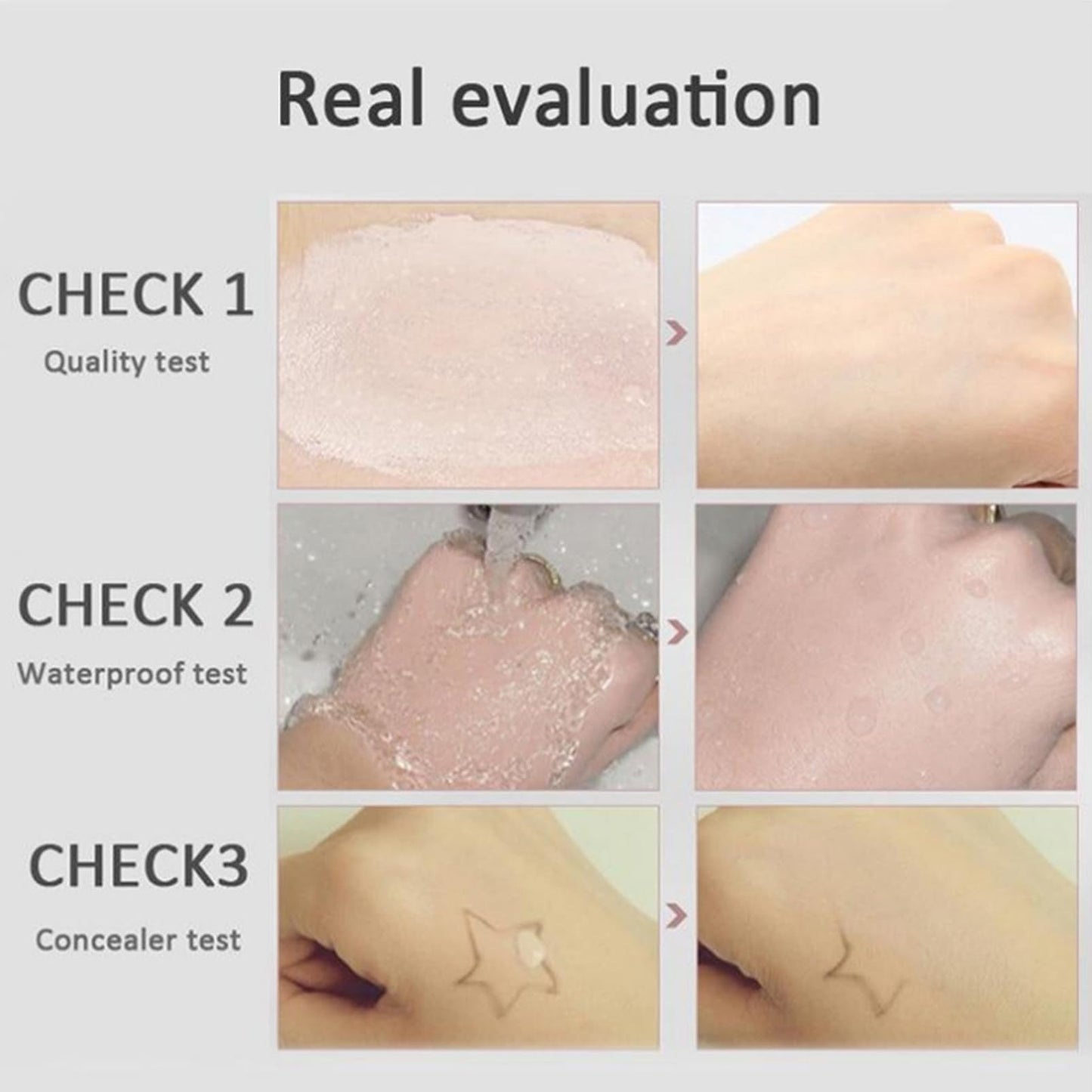 SHEBEEDO Color Changing Foundation,Seamless Tone-Matching,Long-Lasting Hydration Nourishment, Liquid Makeup Base Nude Face Cover Concealer Cream, Warm Skin Tone Moisturizing Cover, 30 mL(2Pcs)