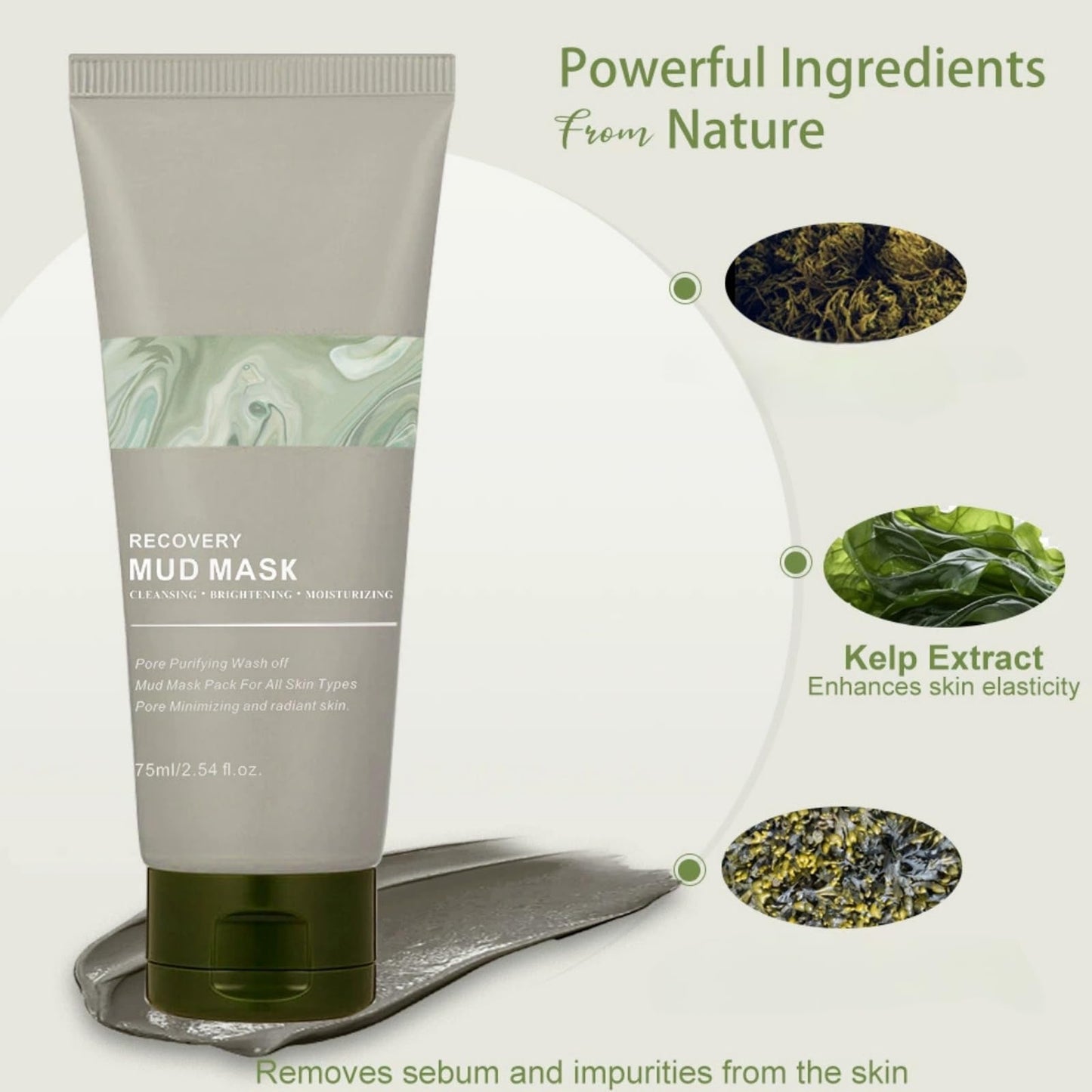 Xinyig Moisturizing Mud Mask for Face and Body,Face Masks Skincare,Collagen Night Wrapping Cream,Mud M/ask for Fac/e Cleansing,Po/re Purifying Wash off Mud Mask,Peel off F?ace,Fa/ce Mask Skincare for Women