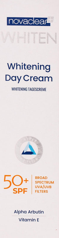Novaclear WHITEN - Skin Lightening Cream SPF 50 with Arbutin for all skin tones