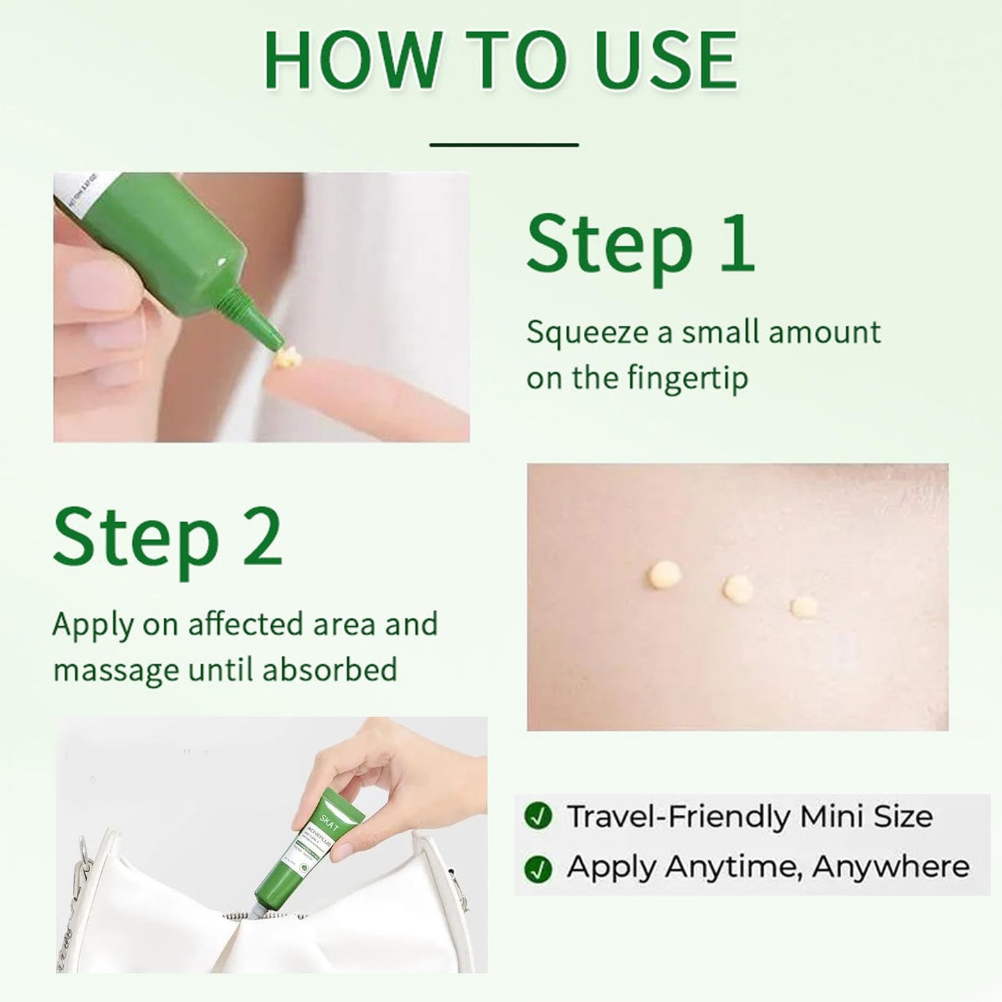 Anti Acne Face Cream,Gentle Acne Cream for Acne Prone Skin,Anti Acne Removal Cream with Plant Extract,Moisturiser Face Cream for Acne Mark,Fade Acne Mark & Calm Acne Redness,Scar Removal Cream