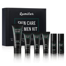 Lumiter Men's Anti-Aging Care Set, Mens Skin Care Sets & Kits, Mens Face Cream, Night Cream, Face Wash & Scrub, Eye Cream, Anti Wrinkle Serum, Gifts for Men, Men Day & Night