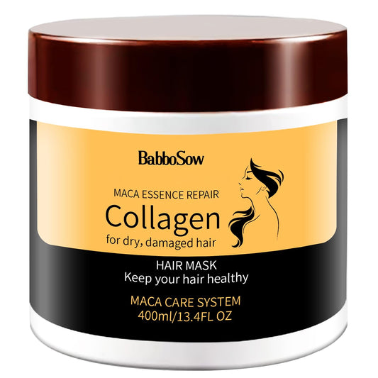 Lxitian Hair Mask Collagen, Hair Masks for Dry Damaged Hair, Argan Oil Collagen Hair Mask Essence, Hair Oil for Dry Damaged Hair, Deep Conditioning Hair Treatment Nourishing, Hair Care for All Hair Types