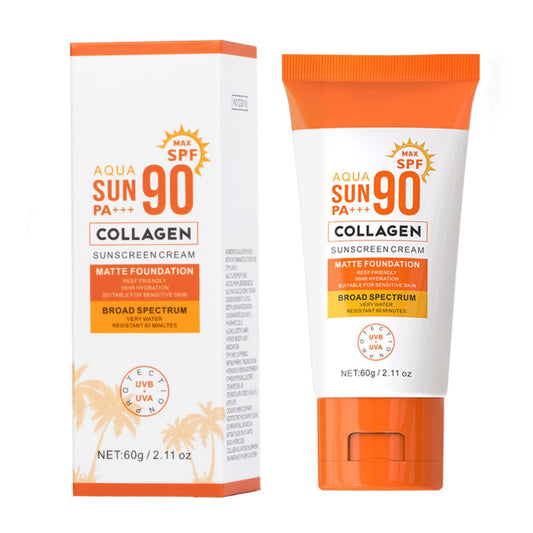 CTUBLIAUNX Sunblock SPF 90 - Ultra High Factor Sun Cream for Face, Lightweight, Non-Sticky & Sweat-Resistant Daily Sunscreen Protection