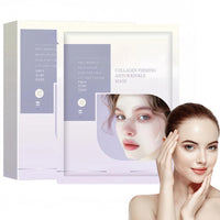SingHao 5PCS Bio Face Mask Overnight,Collagen Face Mas/k,3D Lifting Collagen Full Face Mask,Coll/agen Overnight Hydrating Fa/ce M/ask,Collag/en Night Wrapping Ma/sk,Colla/gen F/ace for Women