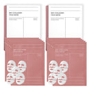 ChicNana Biodance Collagen Mask, Biodance Collagen Mask Overnight Bio Collagen Face Mask Real Deep Overnight Face Mask Collagen Mask Overnight Mask for Face Skin Care (Red 10pc)