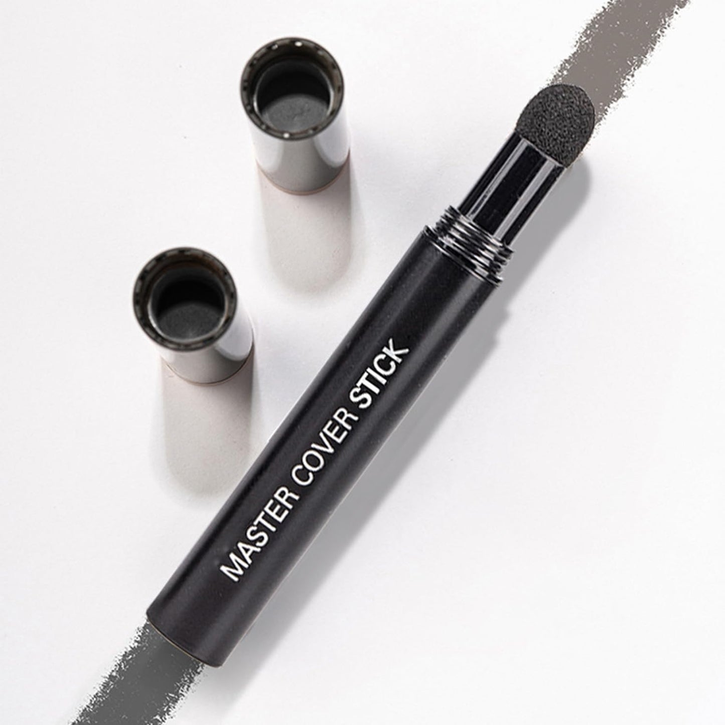 Generic Root Cover Up Powder for Hairline, Hair Root Touch Up, Black Hair Powder for Gray Hair Coverage, Beard and Hairline Repair for Men and Women, Long-Lasting Hair Concealer Stick, Portable Design