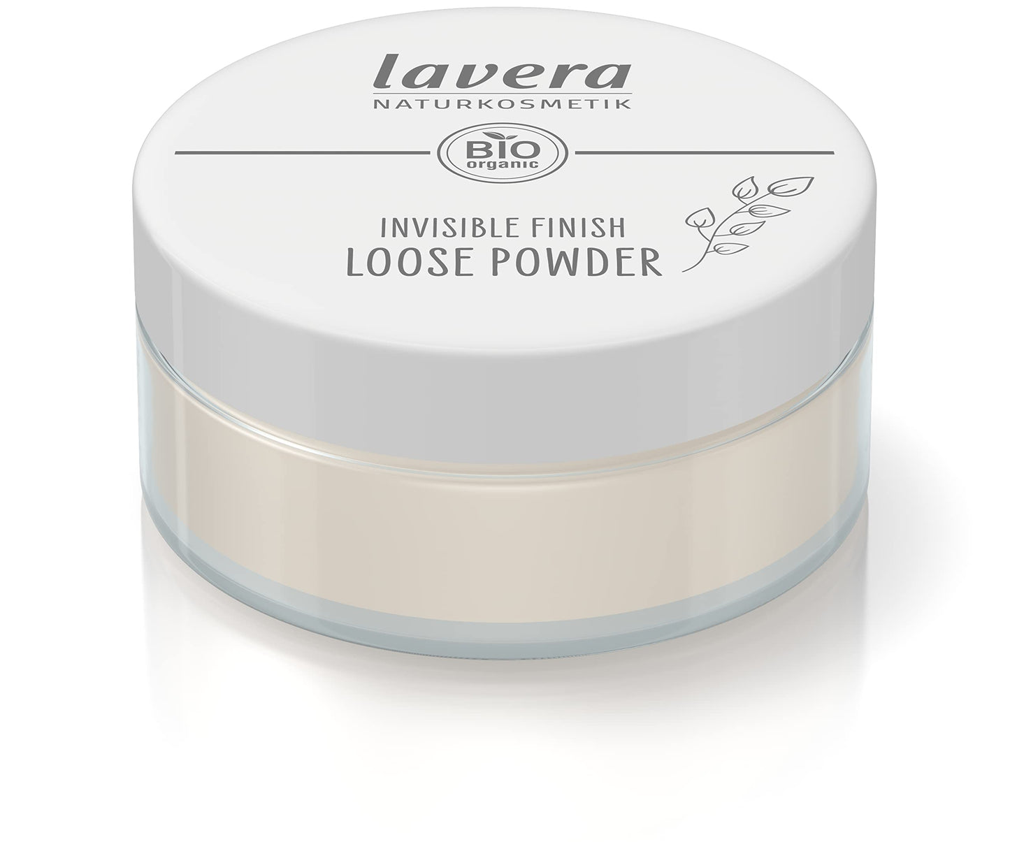 lavera Invisible Finish Loose Powder - transparent - Organic Rice Powder & Organic Tapioca - Mattifying - Long-Lasting - Vegan (1 x 11g)