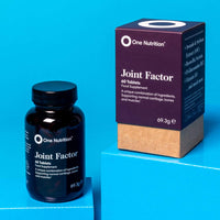One Nutrition Joint Factor – Support for Cartilage, Bones & Muscles – 9X Unique Ingredients Including Turmeric, Boswelia, ASU & Vitamin D3 – 60 Tablets