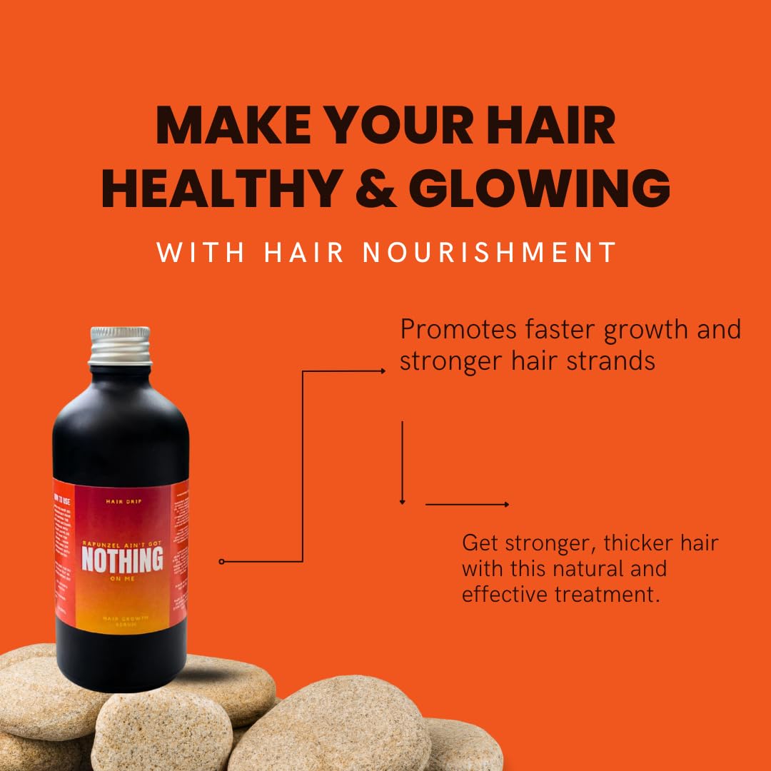 Generic Rapunzel Ain't Got Nothing on Me - For Healthy Hair Growth - Plastic Free - 100% Natural Hair Oil Treatment - 100ml