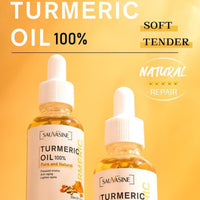 MKNZOME Turmeric Skincare Set, 5Pcs Skin Care Pamper Gifts for Women, Skin Care Sets & Kits Facial Kit with Turmeric Cream, Turmeric Soap, Turmeric Oil, Body and Bath Set