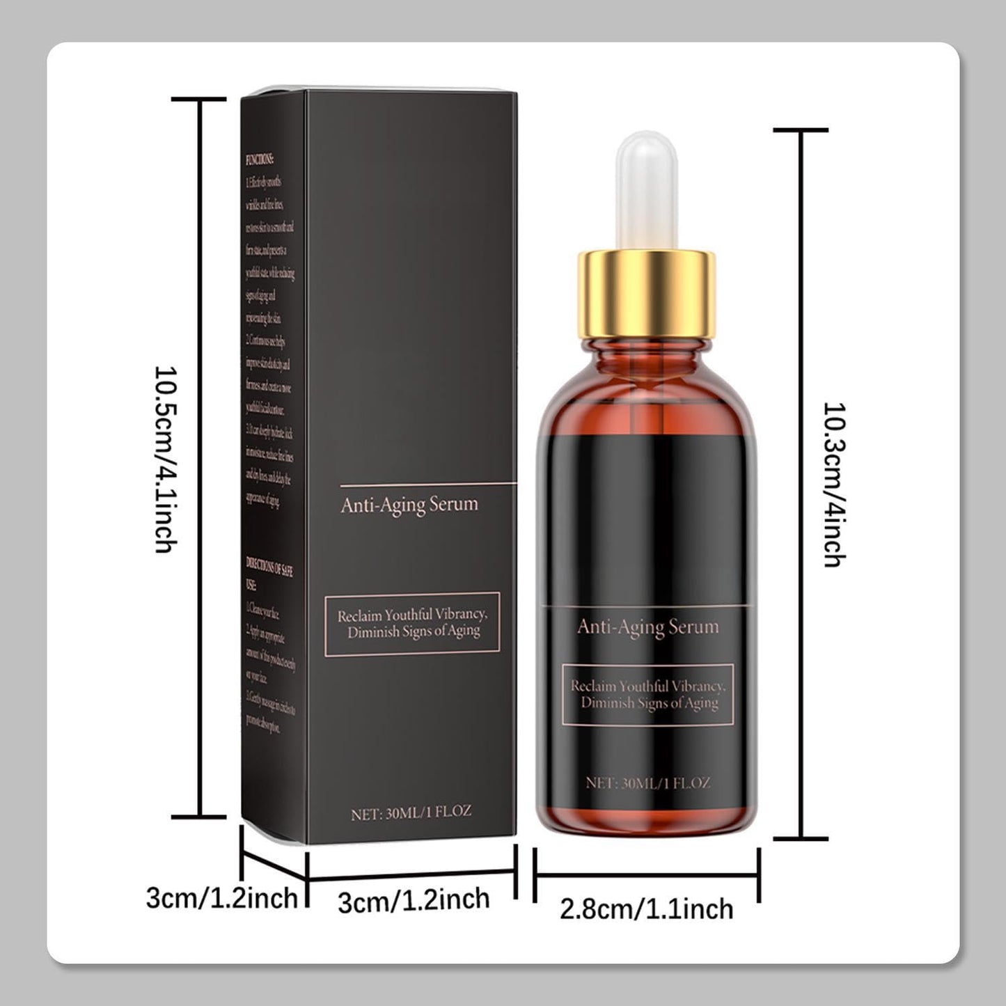 Generic firming face essence for deep hydration liquid solution face serum lifts and tones anti aging serum reduces creases wrinkle care for smoother look skincare solution