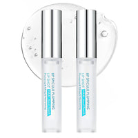 Lumiter 2PCS Spicule Lip Plumping Lip Gloss Clear, Lip Plumper Extreme, Hydrate & Volumize Lip Plumper, Plumping Lip Oil, Hyaluronic Acid & Peptides Visibly Smooth Lip Wrinkles