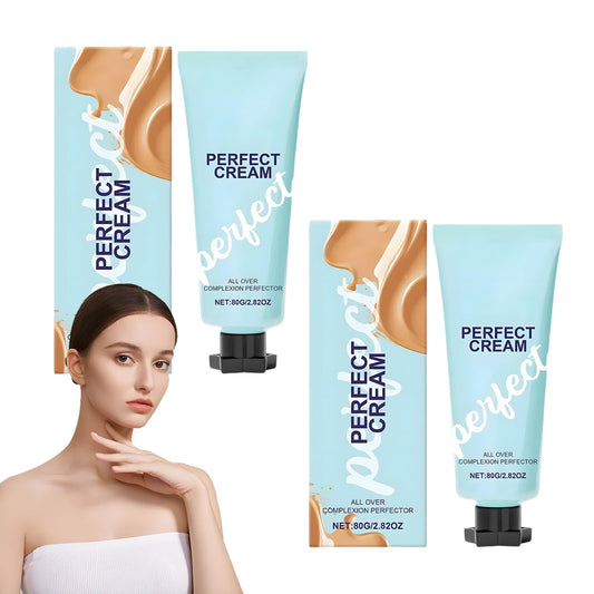 INBOLM Body Coverage Perfector 2 Pcs Body Foundation 80g All Over Complexion Perfector,Perfect Cream Skin Tint Suitable for Face,Legs and Other Parts of the Body