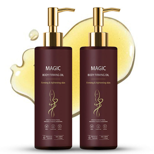 ThamGlow Magic Body Oil Firming Magic Luxury Body Oil For Women, Massage-Oil For Glowing Skin - Intensely Hydrating Dry Skin, Visibly Firms & Reduces Appearance Of Fine Lines, Magic-Oil For Sagging Skin