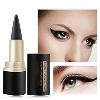 EHIOG Black Eyeliner, Dry Smudge Proof Eyeliner, Eyeliner Pen Gel, Waterproof Smudge-proof Lasting Makeup for Create All Eye Shapes Liner