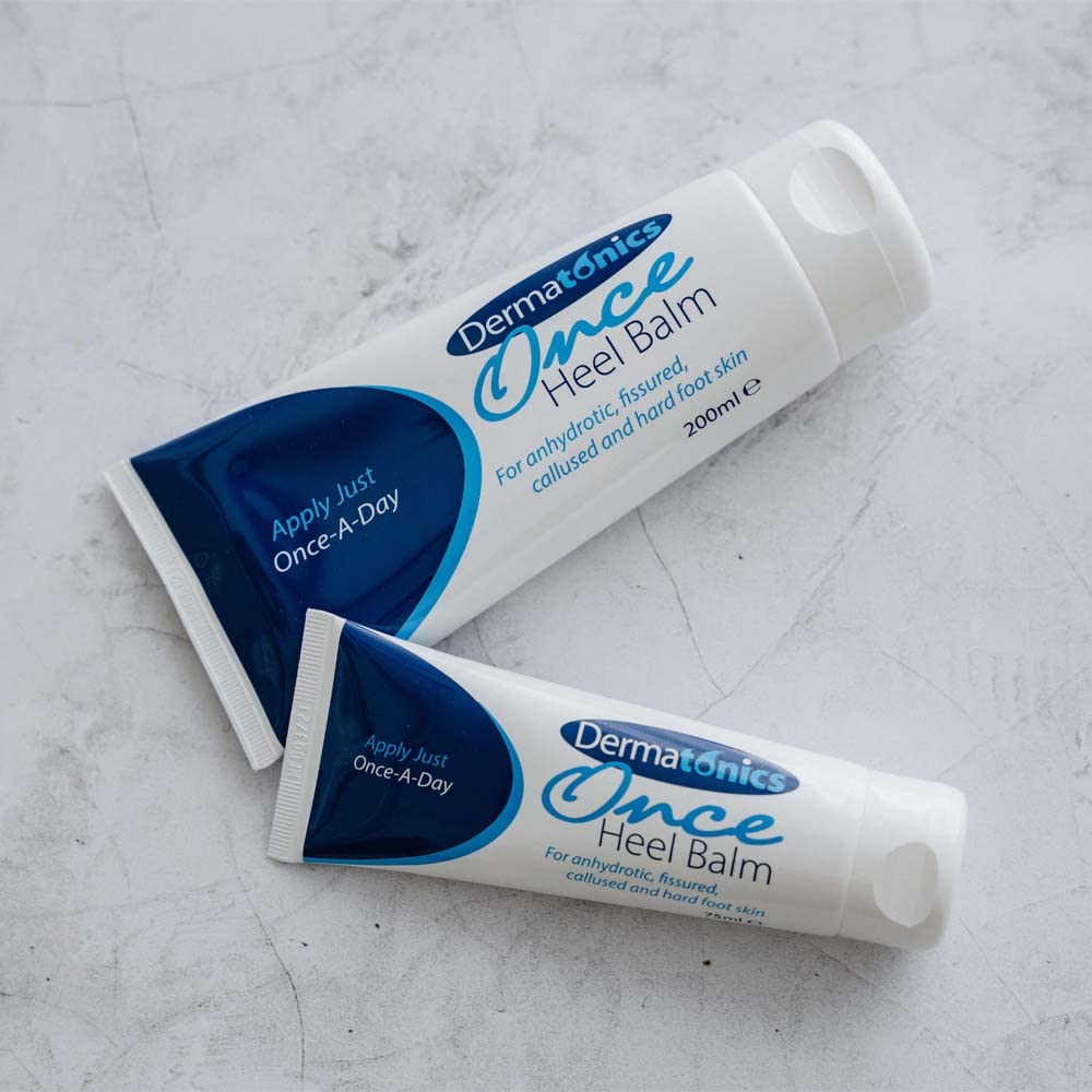 Dermatonics Once Heel Balm | Long-lasting Relief for Rough, Dry, and Callused Heels and Feet | Clinically Proven | Visible Result in 8 Days | 75 ml