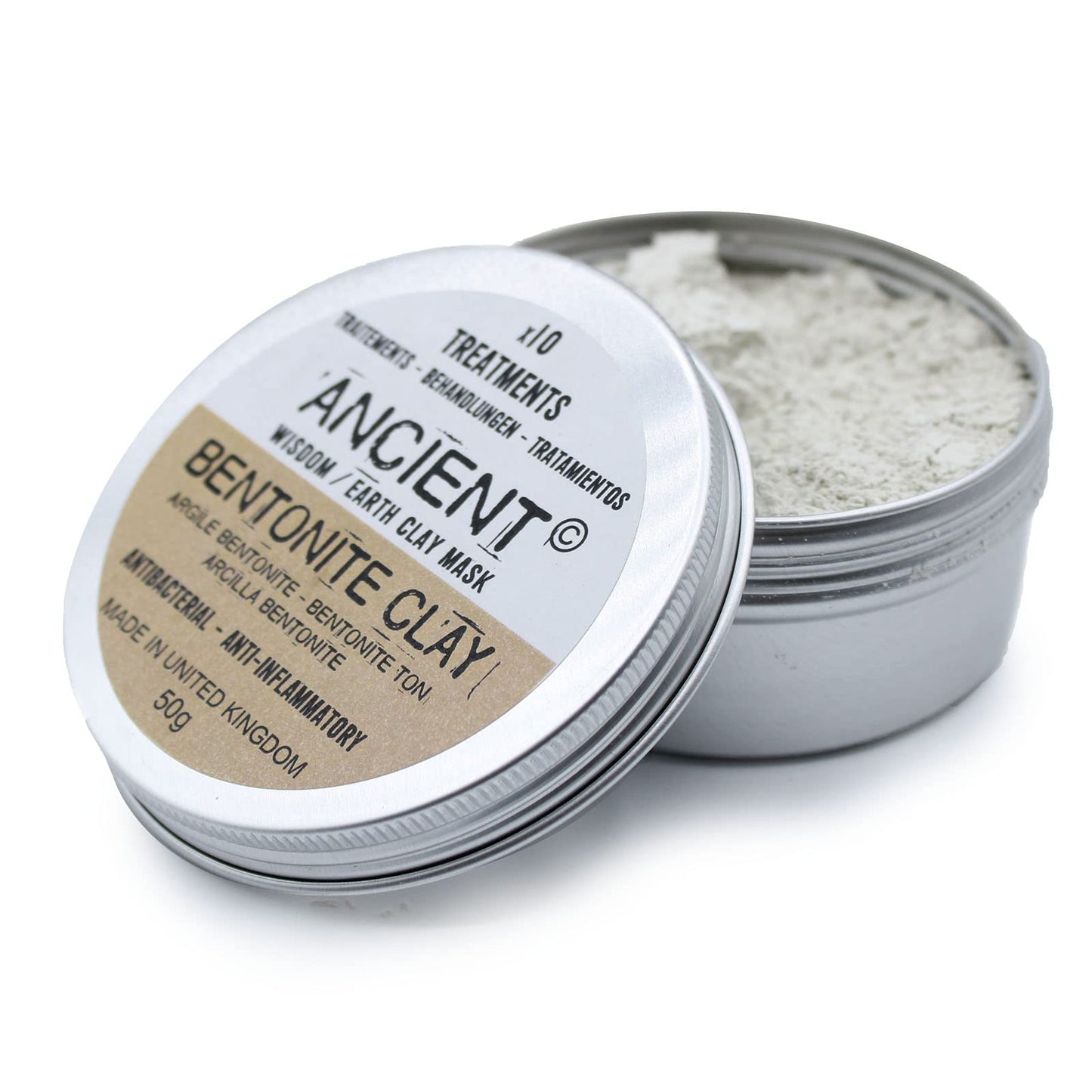 Spa Mud Mask - Natural Clay Powder for Skincare & Beauty, Face mask, Deep Cleansing, Pore Minimizing (Bentonite Clay)