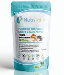 Turmeric Curcumin, Ginger & Black Pepper 1700mg - 90 Capsules - High Strength