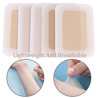 SHEBEEDO 10 PcsTattoo Cover Up Patch,High Coverage Ultra-Thin Skin Tattoo Cover Up Patch For Tattoos Scars Birthmarks Dark Spots, Long-Lasting Wear Waterproof,Seamless Makeup Stickers For Flawless Coverage