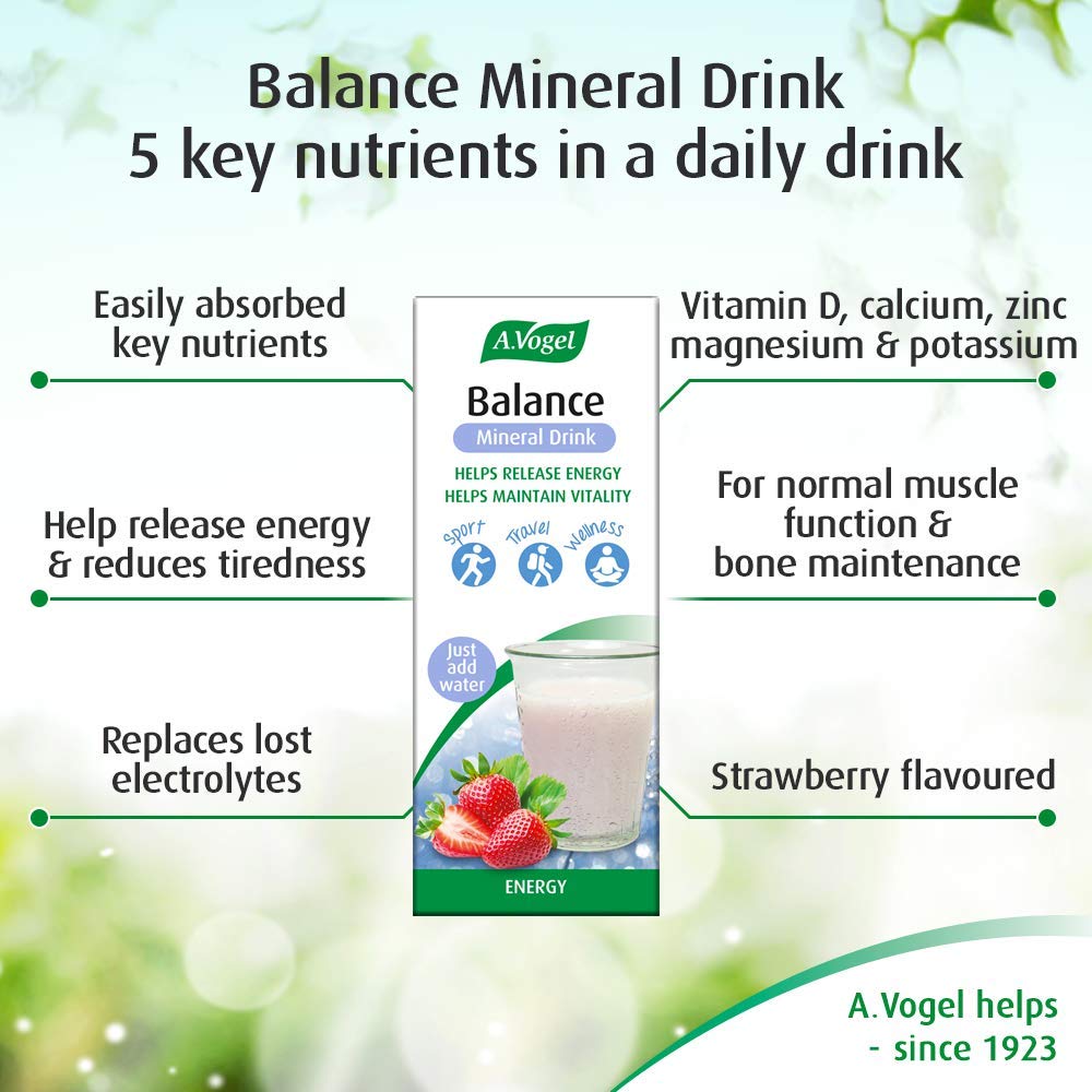 A.Vogel Balance - Calcium, Magnesium, Zinc & Vitamin D - 21 Day Pack of 5.5g sachet