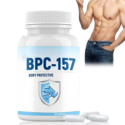 SingHao 60Pcs BPC 157 Cap/sules for Man,BPC 157 Pep/Tide Cap/sules,Men Multivi/tamin and Minerals,Adult Gum/mies Multivi/tamins,Boostup for Men,Energy Tab/Lets for Tiredness,Muscle&Workout Reco/Very