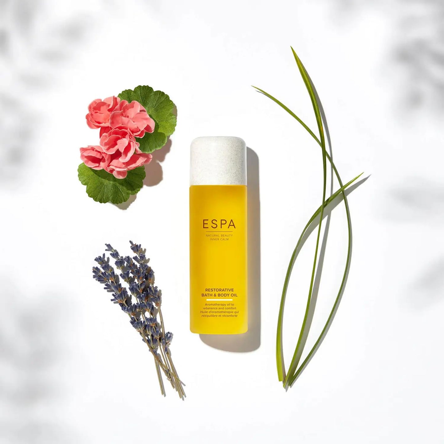 ESPA | Restorative Bath and Body Oil | 100ml | Lavender, Palmarosa & Sweet Orange