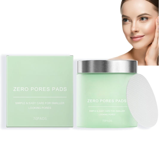 QinZiEn Zero Pore Pads,Dual-Textured Facial Toner Pads for Exfoliation and Minimizing Pores,Exfoliating Face Pads,Cotton Face Pads,Pore Pads,Exfoliating Pads,Exfoliating Pads Face,Makeup Pads,Cosmetic Pads