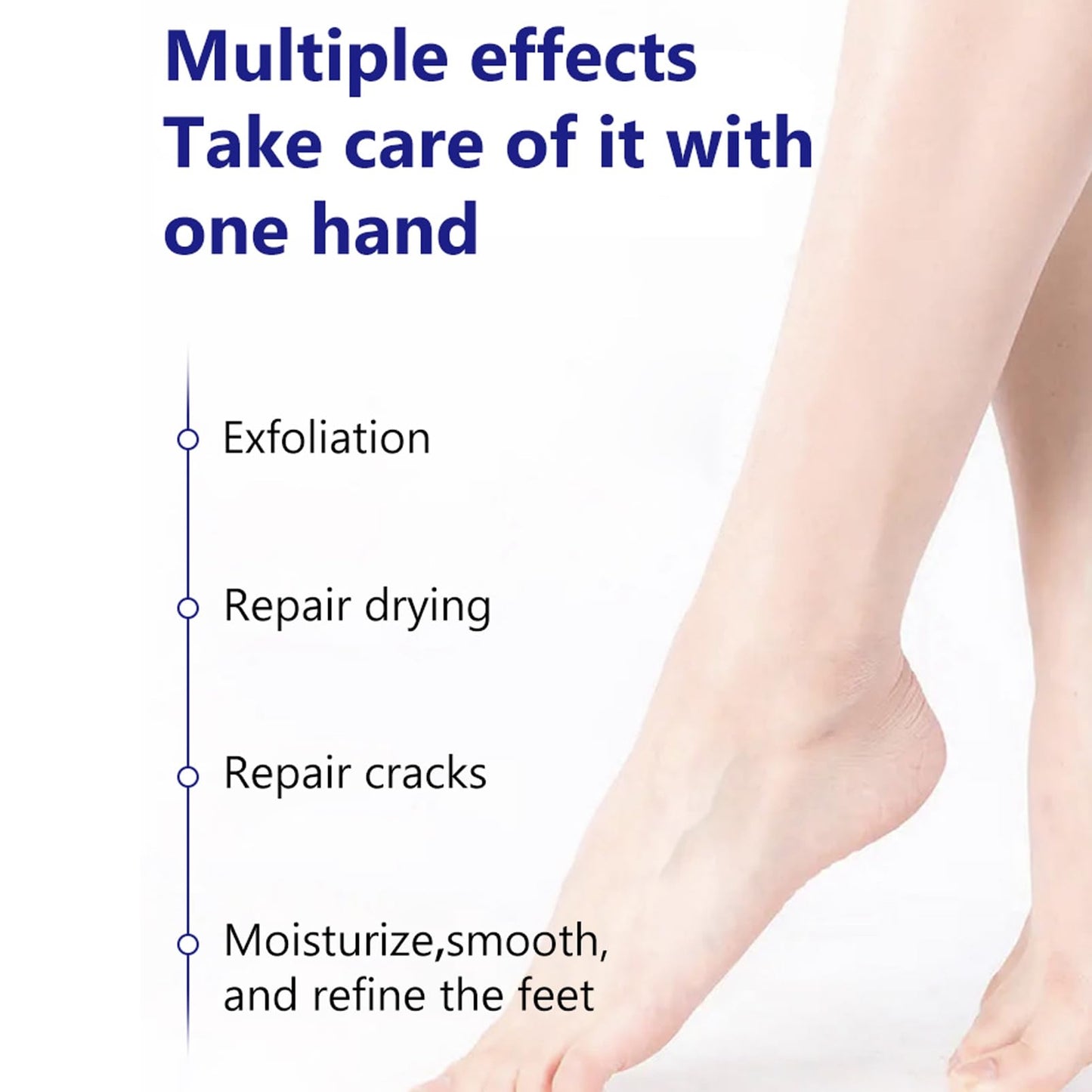 DMQ Cracked Heel Repair Cream, Healthy Feet Cream, Foot Cream for Cracked Heels and Dry Skin, Feet Hard Skin Remover, Instantly Boosts Moisture Levels, Creates a Protective Layer