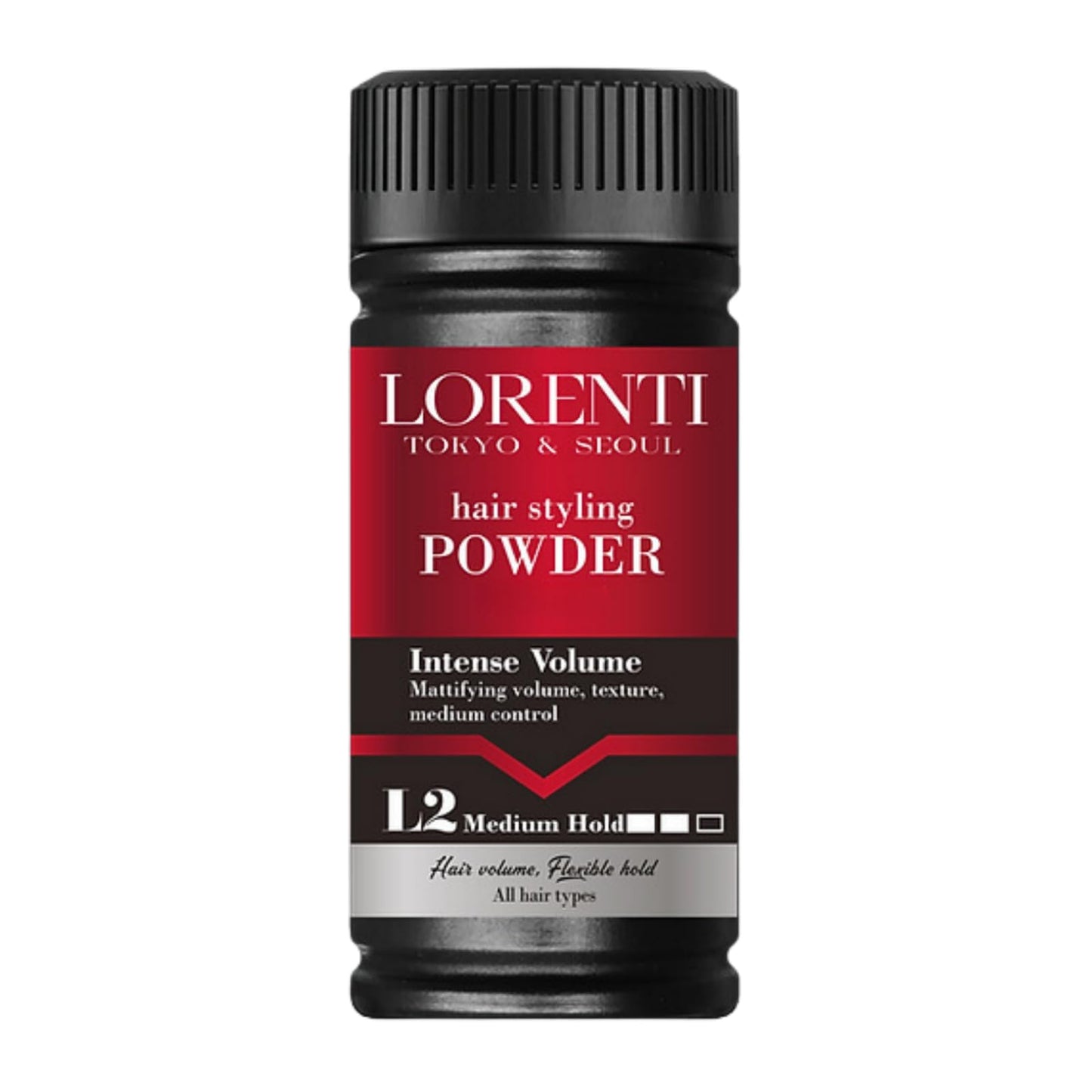 Lorenti Hair Styling Powder Wax L2 | Intense Volume | Mattifying Volumizing Texturizing | Medium Hold 20gr
