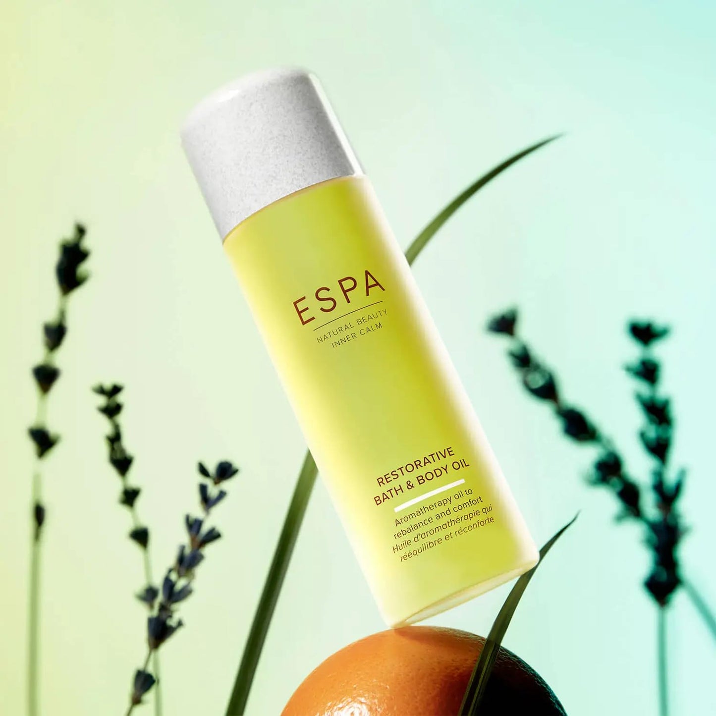ESPA | Restorative Bath and Body Oil | 100ml | Lavender, Palmarosa & Sweet Orange