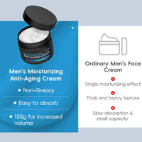 150G Men's Anti-Aging Face Cream – Skin Tightening Moisturizer to Reduce Wrinkles & Fine Lines, Youthful Hydration for Smoother, Firmer Skin. Best Anti-Wrinkle Cream for Men