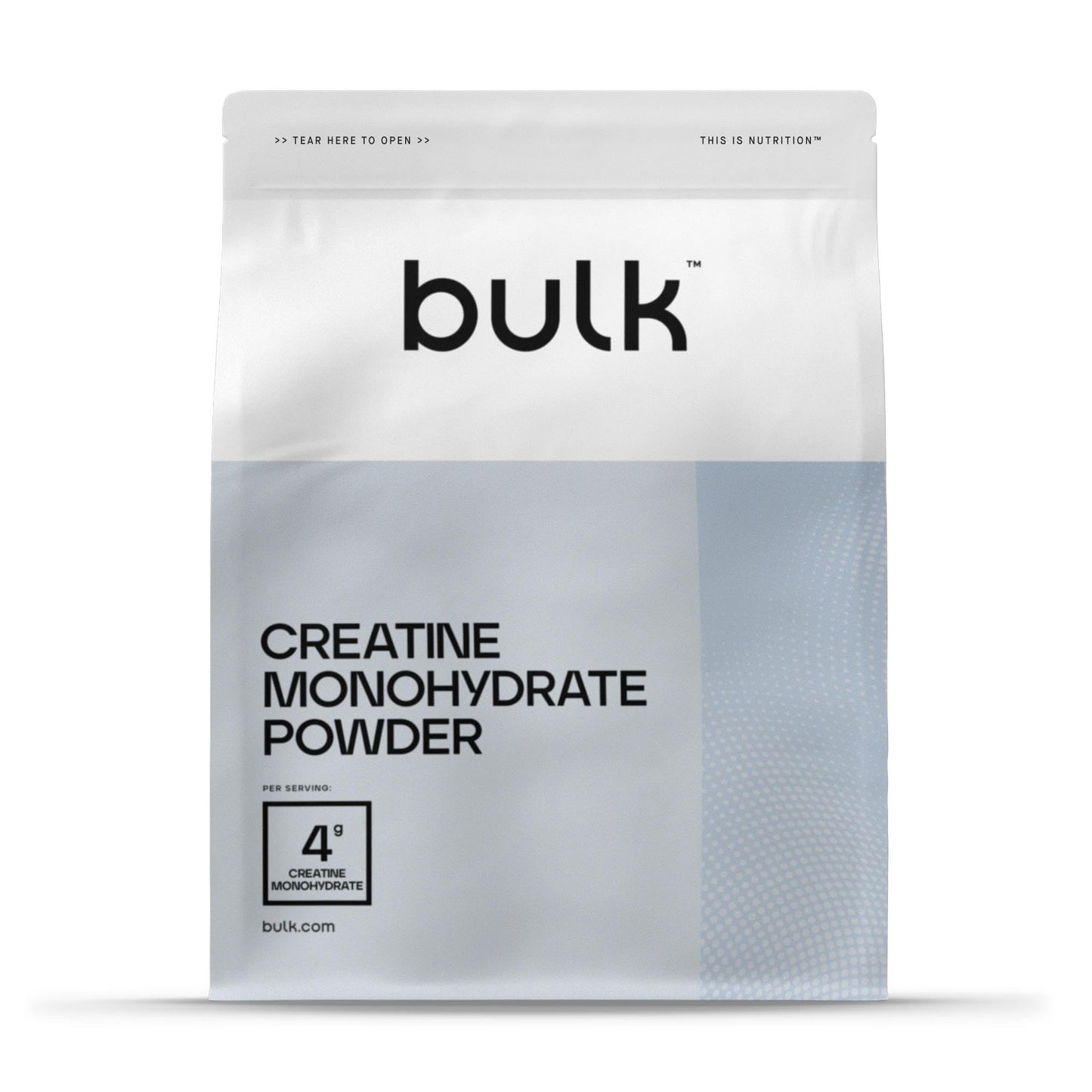 Bulk Creatine Monohydrate Powder, Micronised, Tropical, 500 g, 100 Servings, Packaging May Vary