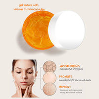 AuraAnge Vitamin C Sleep Overnight Face Mask - 150g Hyaluronic Acid Moisturizing - Shrinks Pores, Hydrates, Luminous Skin Cream