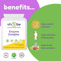 vh1be Digestive Enzymes Complex 90 Capsules