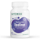 Ambrosial Iodine Supplement 5000mcg with 7500 mcg Potassium Iodide| High Strength Iodine Tablets | Natural Source of Iodine from Potassium Supplements & Iodide Tablets (Pack of 1-60 Tablets)