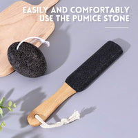 Natural Pumice Stones for Feet, Premium Exfoliator & Foot File,Foot File Callus Remover Foot Cracked Heels,Dead Skin,Hard Skin (Black)