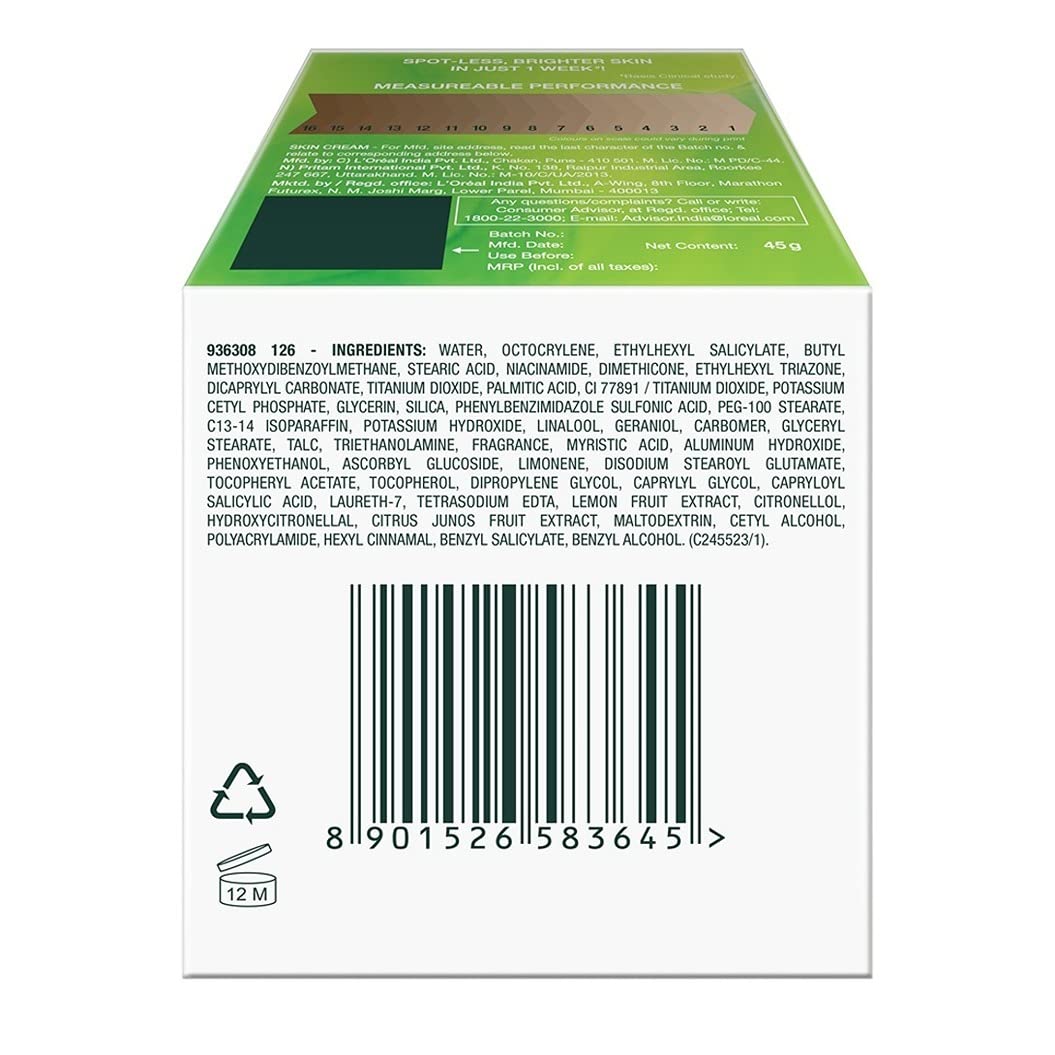 Garnier Light Complete Fairness Serum Cream, 45g with UV Protected
