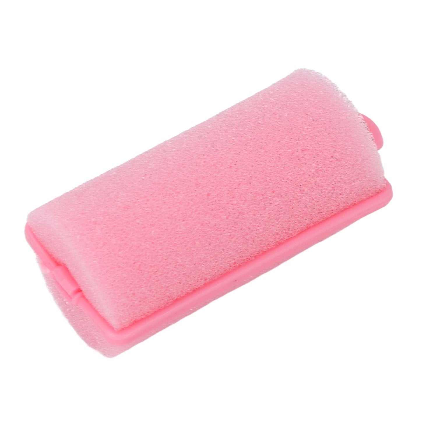 Foam Sponge Hair Rollers,12 Pieces Soft Sleeping Hair Curlers Flexible Hair Styling Curlers Sponge Curlers Professional Home Salon Portable Soft Hair Curler Tool for Hair Styling (Pink)