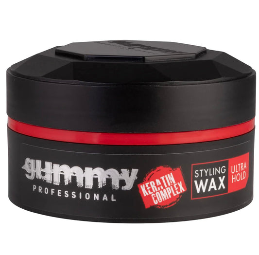 Generic Gummy Professional - Hair Styling Wax Ultra Hold (Red) - Keratin Complex 150ml