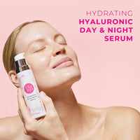 Ella & Jo Hydrating Hyaluronic Serum, Niacinamide & Matrixyl 3000, Firms, Plumps & Smooths Lines, Brightens, Anti-Aging Collagen Serum, All Skin Types