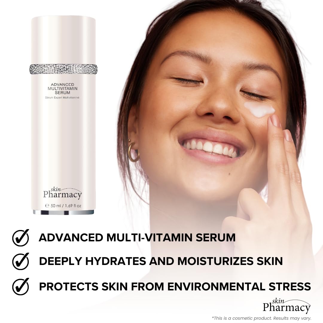 skinChemists SP Advanced Multi-Vitamin Serum - Intensive Hydration & Skin Defense - High-Potency Formula with Vitamins and Actives - Deep Moisturizing Power