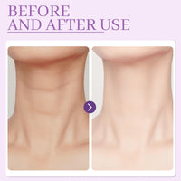 XdealCozyxc Neck Firming Cream with Roller, Collagen Neck Tightening Cream for Tightening Skin, Moisturizing