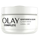 Olay Complete 3-in-1 Moisturiser Night Cream, 50 ml