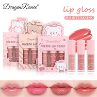 ChicNana Lip Oil and Lip Gloss Set, 3Packs Lip Oil Hydrating Lipgloss Gift Set Lip Glow Oil Tinted Clear Lip Plumper Non-sticky Moisturizing Gift For Women Kids Teenage Girls (A Set, 3 Packs)