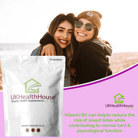 Vitamin B1 Thiamine 100mg x 90 Tablets - High Strength Heart & Nervous System, Immune and Psychological Function & Energy Release, Vegan, Gluten-Free