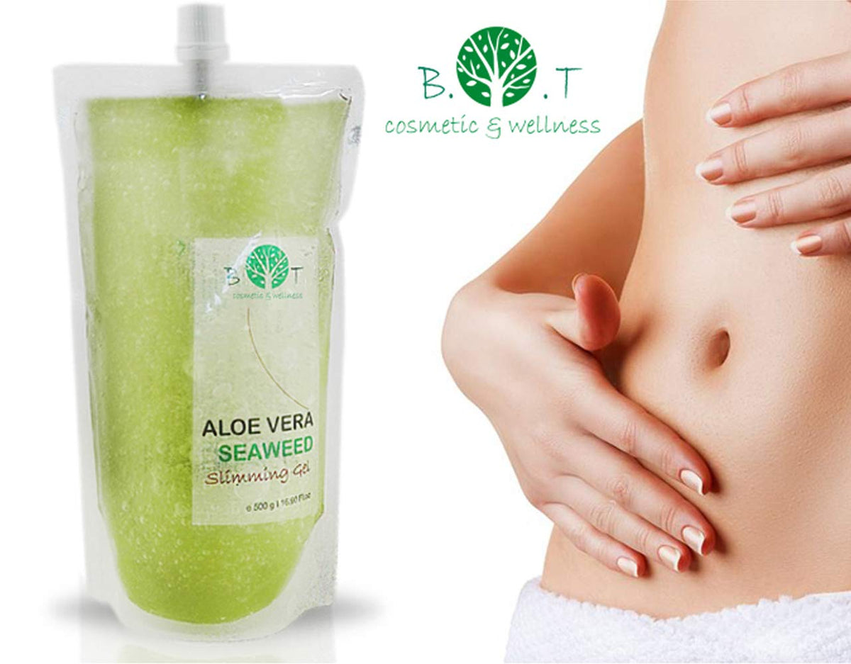 B.O.T. cosmetics & wellness B.O.T 3 in 1 Aloe Vera & Seaweed Gel from the French Brittany for Slimming & Firming Body Care - 500 ml