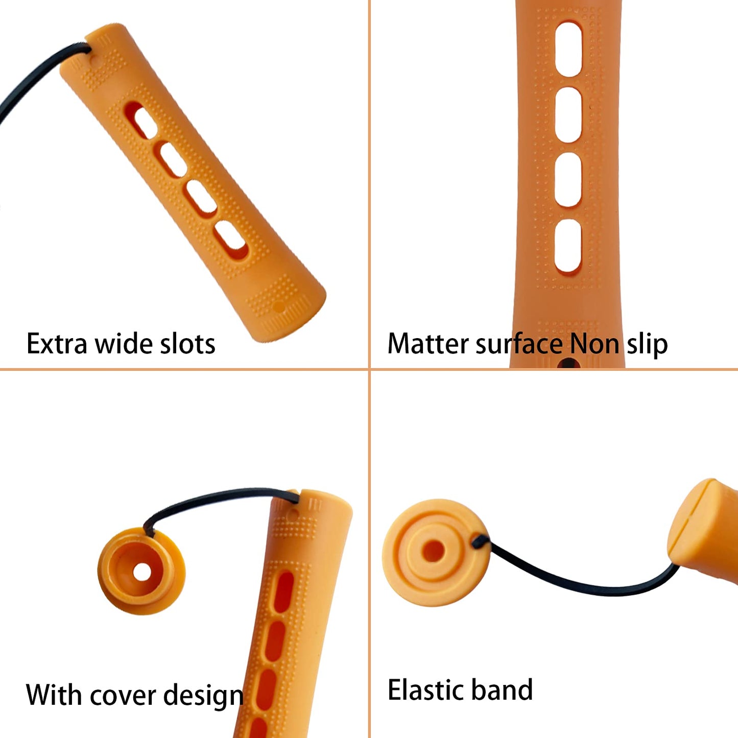 RJMBMUP Perm Rods Hair Rollers Large Long Short Hair Styling Tool Hair Curlers for Natural Hair Dark Orange Color