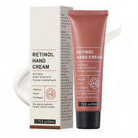 HERBINSOLS Retinol Hand Cream - Anti Aging Hand Cream - Hand Repair Cream Firming & Moisturising - Retinol Moisture Intensive hand cream for Very Dry Hands, Care for Skin, Nails & Cuticles