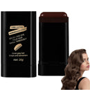 Yoowan Comb Hair Dye for Grey Hair Coverage,Ha-Ir Dye Comb,Ha-Ir Root Colour Touch Up,H-Air Colour Stick,Concealer Stick For Women,Waterproof&Sweat-Proof,Temporary Dyeing,Gentle Formula(Brown)