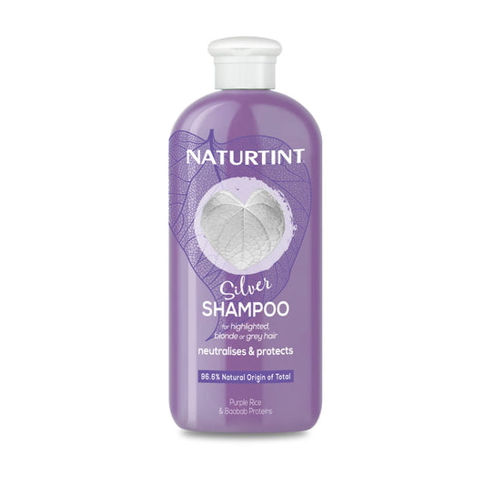 NATURTINT Naturtint Violet Colour Shampoo | Removes Unwanted Yellowish and Copper Tones on Blonde, White and Bleached Hair | 96.6% Natural Ingredients | 330 ml